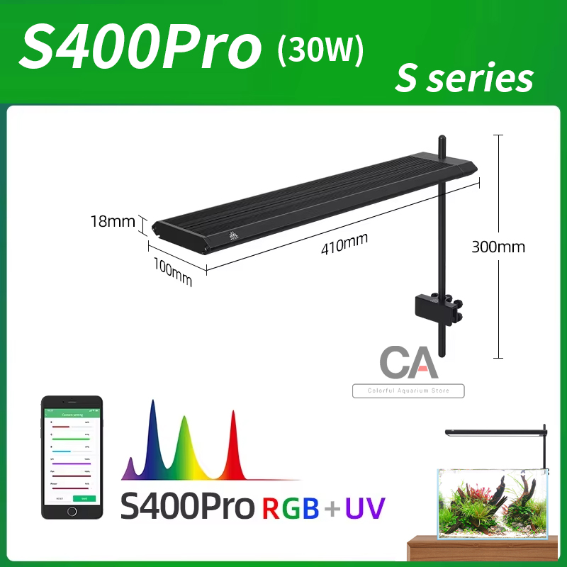 Aquarium Plants Book - WEEK AQUA S Series RGB+UV Full