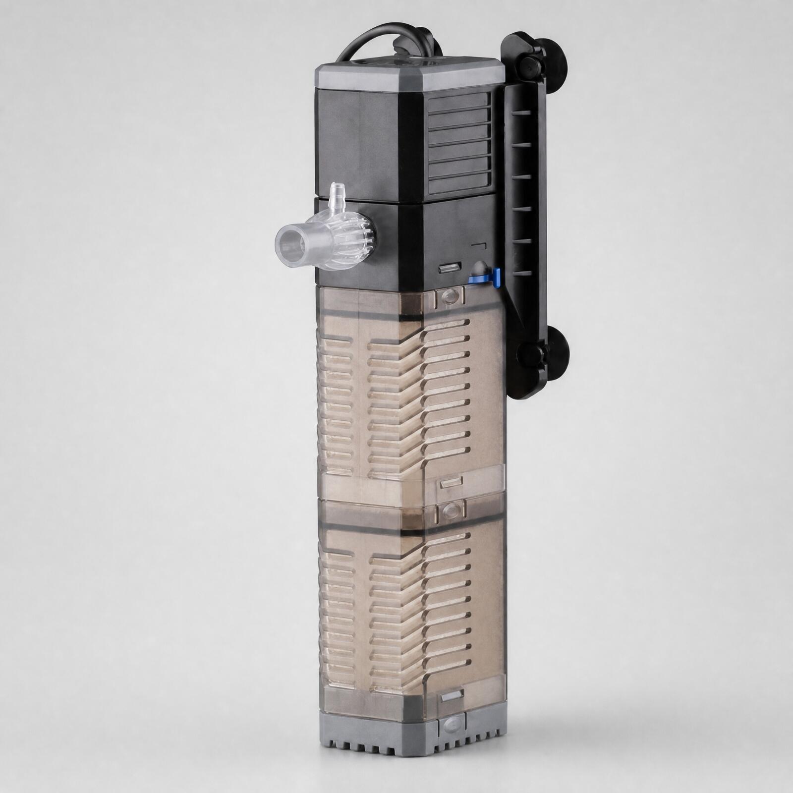 Aquarium Plant Ornament - Aquarium Submersible Pump with Filter Strainer