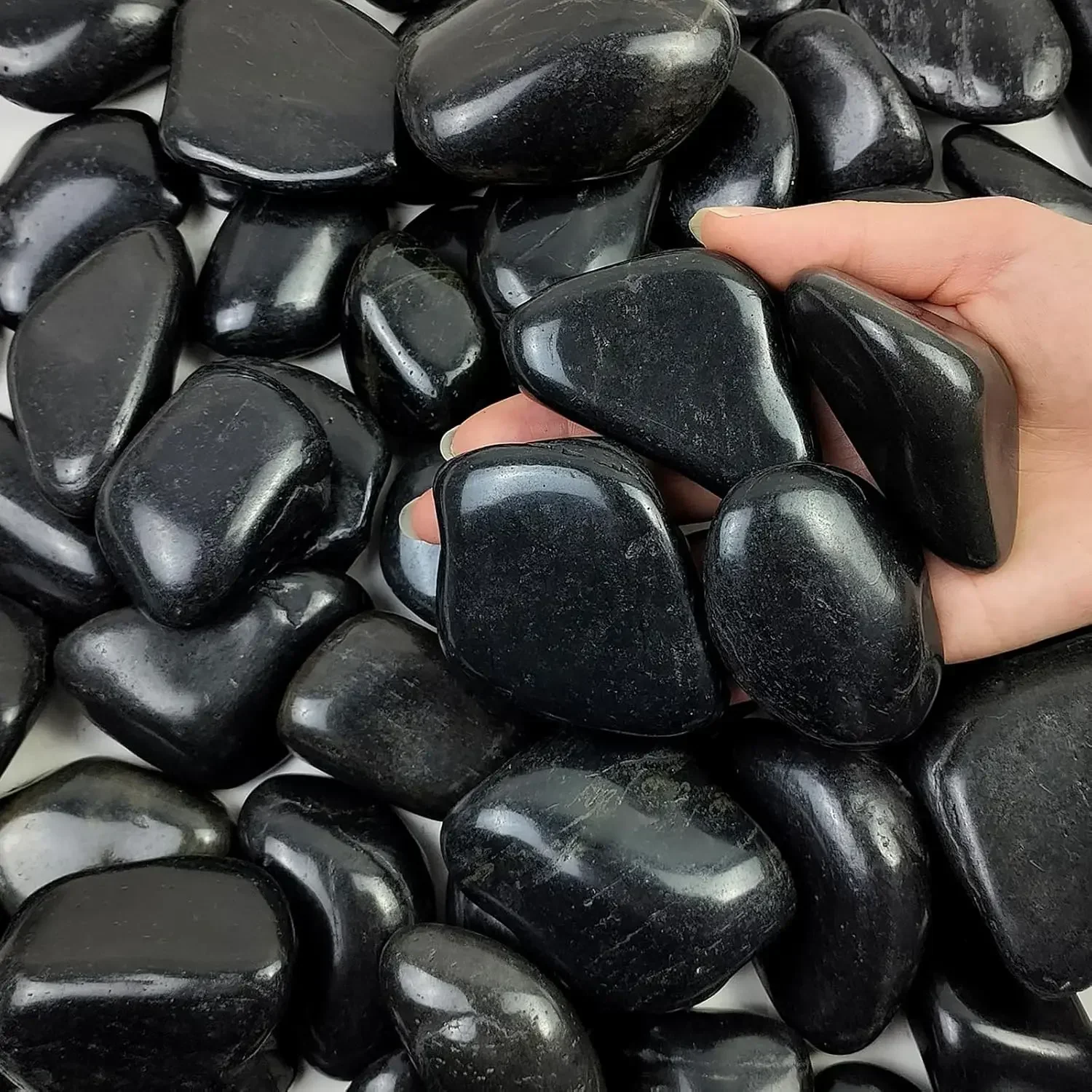 40 lbs Black River Rocks for L - Planted Aquarium With Fish review and price