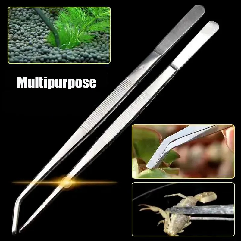 38cm Stainless Steel Aquarium  - Planted Clip Tweezers review and price