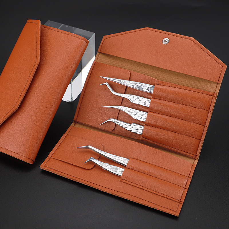 6PCS False Eyelash Tweezers Se - Planted Clip Tweezers review and price