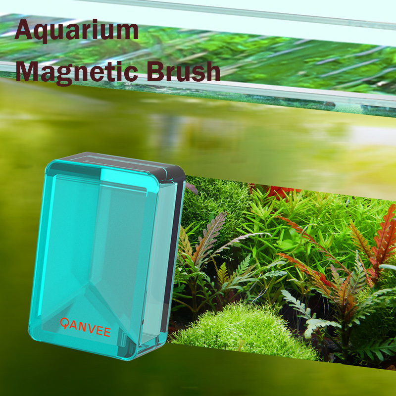 Qanvee Aquarium Magnetic Brush - Planted Aquarium Tools review and price