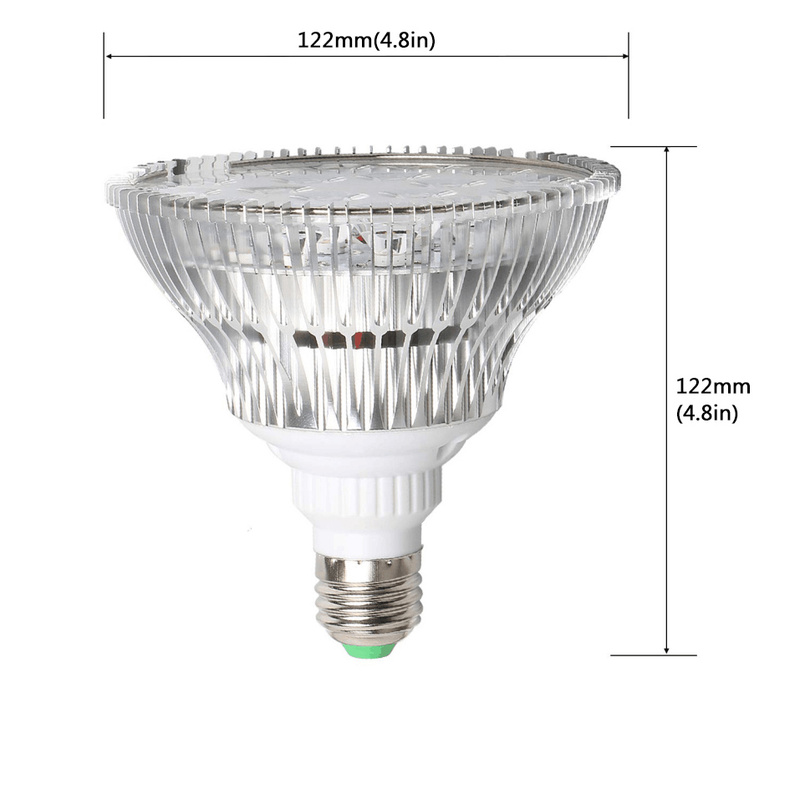 E27 LED Plant Grow Light bulb  - Aquarium Planted Seeds review and price