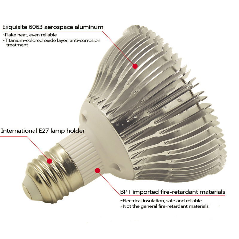 E27 LED Plant Grow Light bulb  - Aquarium Planted Seeds review and price