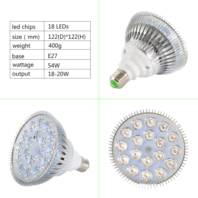 E27 LED Plant Grow Light bulb  - Aquarium Planted Seeds review and price