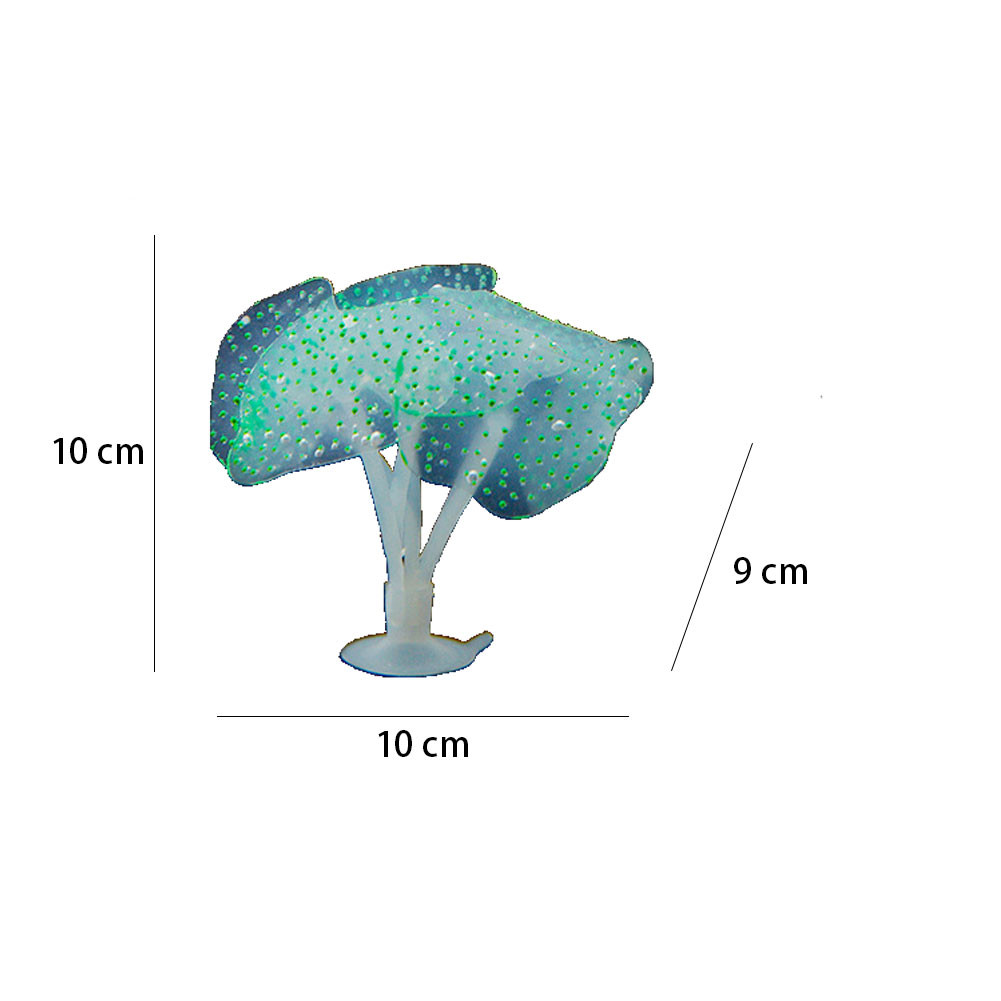 1Pcs Luminous Anemone Artifici - Planted Aquarium With Fish review and price