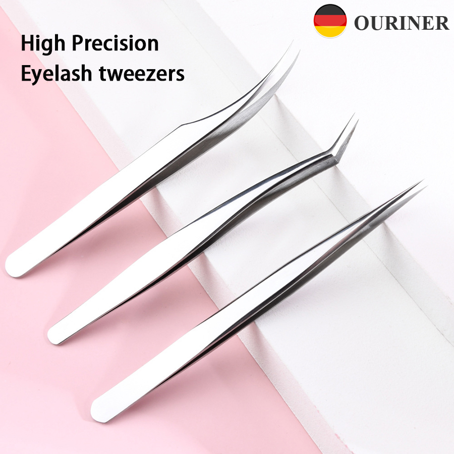 Stainless Steel Eyelash Tweeze - Planted Clip Tweezers review and price