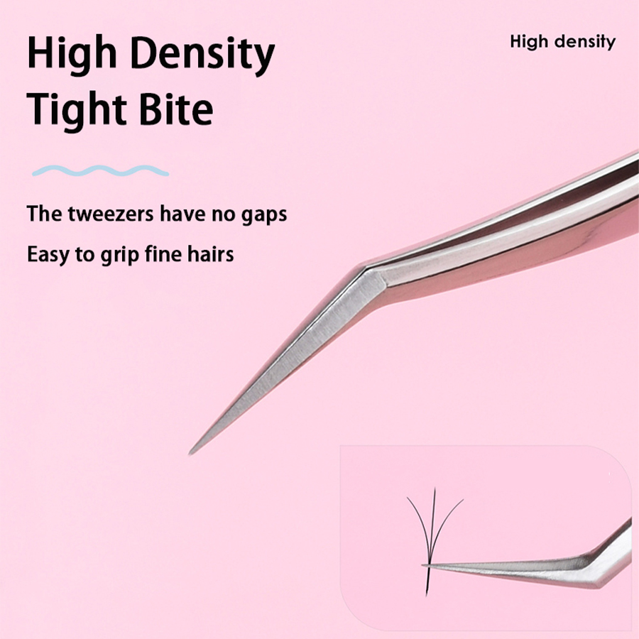 Stainless Steel Eyelash Tweeze - Planted Clip Tweezers review and price