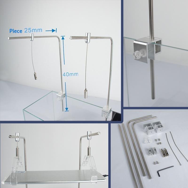 Aquatic Plant Light Rack Heavy - Planted Aquarium Hanging Light review and price