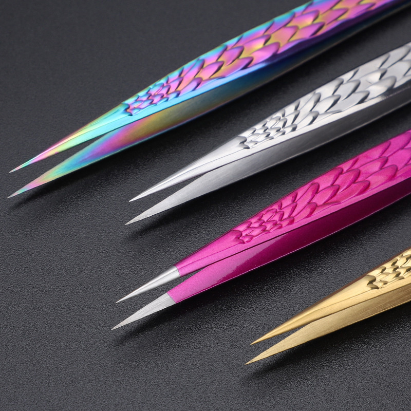 2PCS Tweezers For False Eyelas - Planted Clip Tweezers review and price