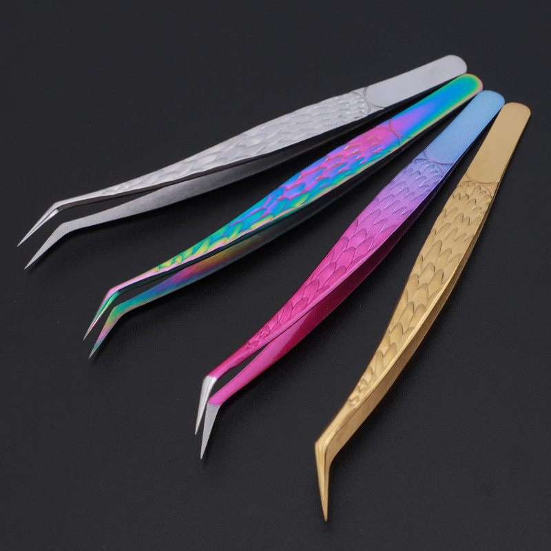 2PCS Tweezers For False Eyelas - Planted Clip Tweezers review and price