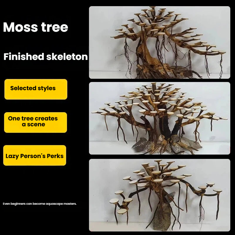 Aquarium Landscaping Moss Tree - Aquarium Plants Book review and price