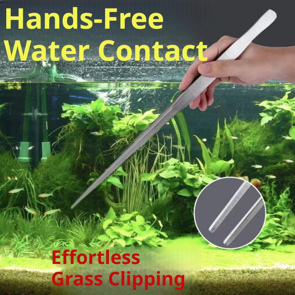 27cm Stainless Steel Aquarium  - Planted Clip Tweezers review and price