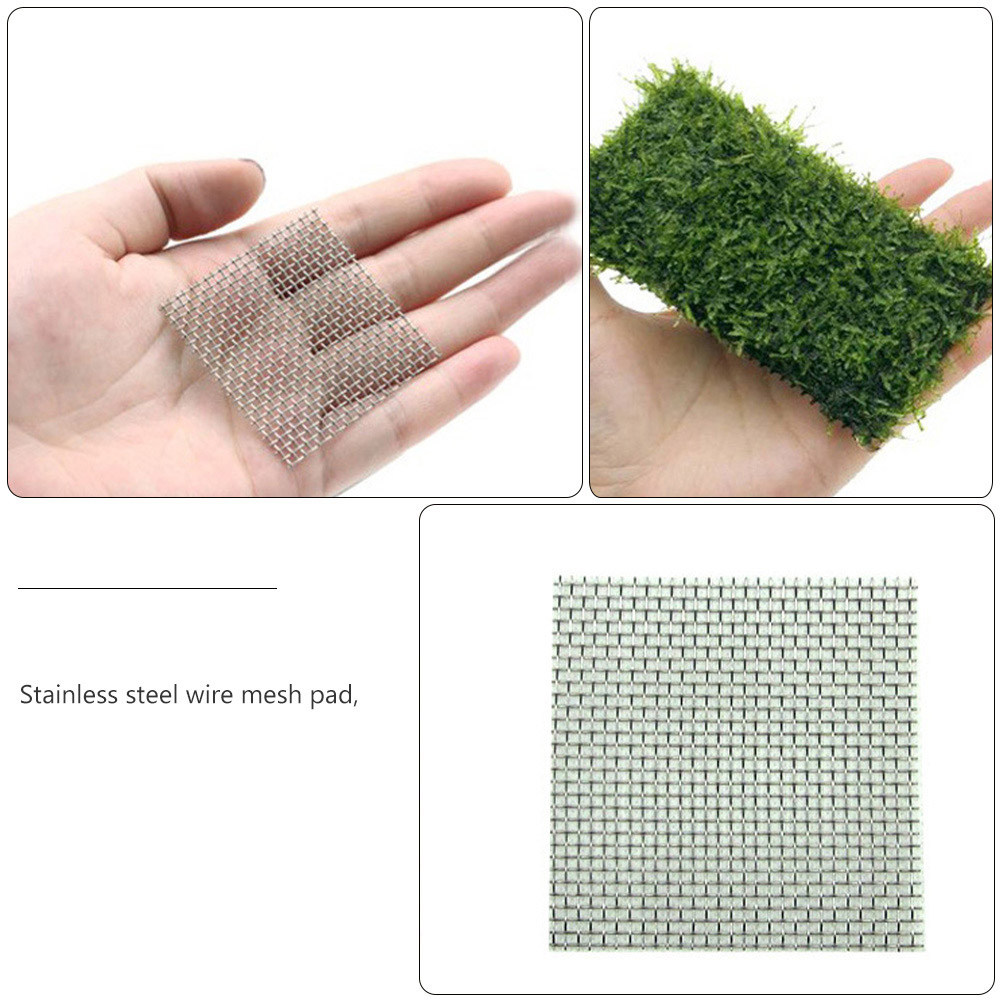 15Pcs Stainless Steel Mesh Pad - Planted Aquarium With Fish review and price